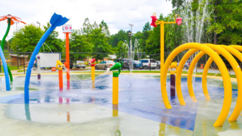 Water playground for kids
