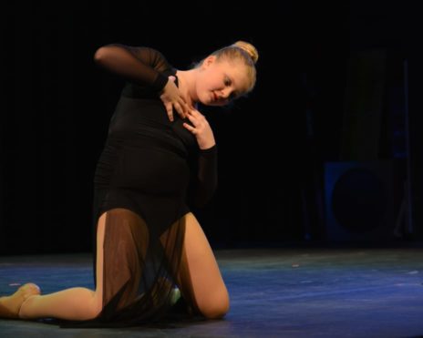 Girl at dance at Early Childhood Teens dance program