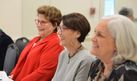 Women in a discussion group