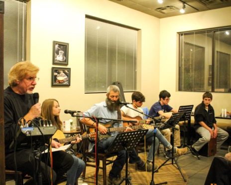 Playing music at a Shabbat & Jewish Holiday Program