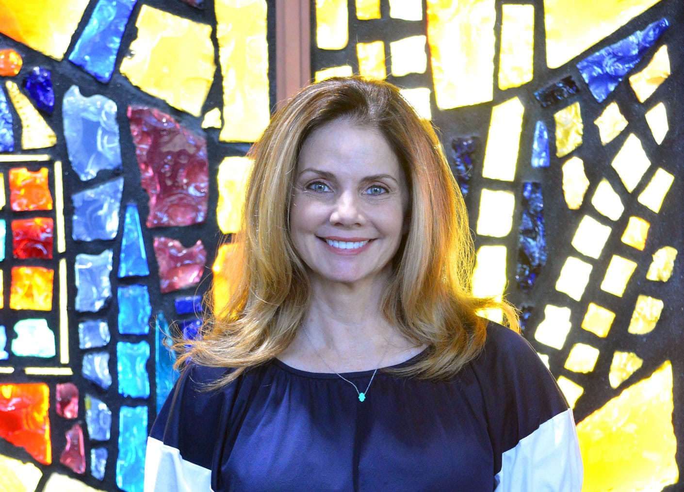Woman at an Intro to Judaism program