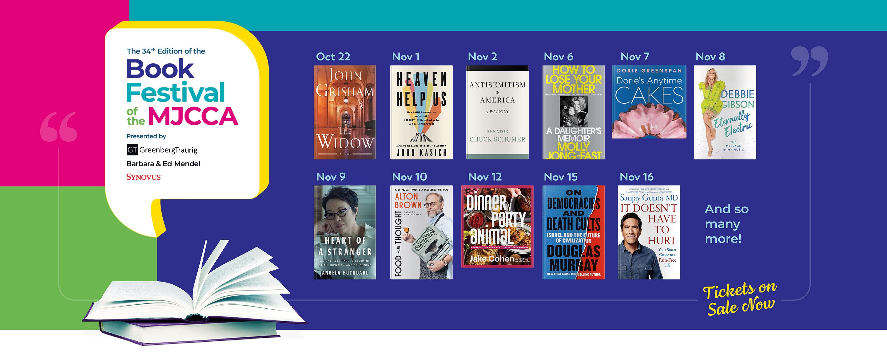 The 34th Edition of the Book Festival of the MJCCA