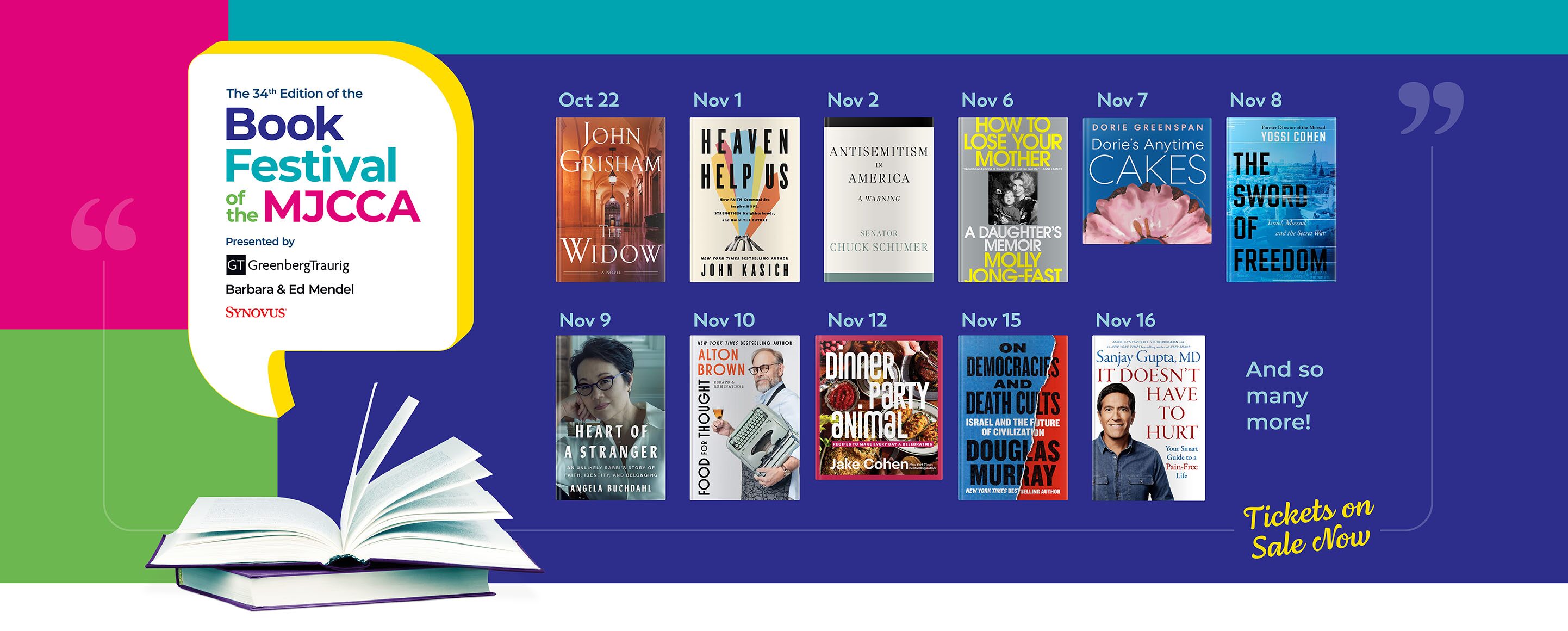 The 34th Edition of the Book Festival of the MJCCA
