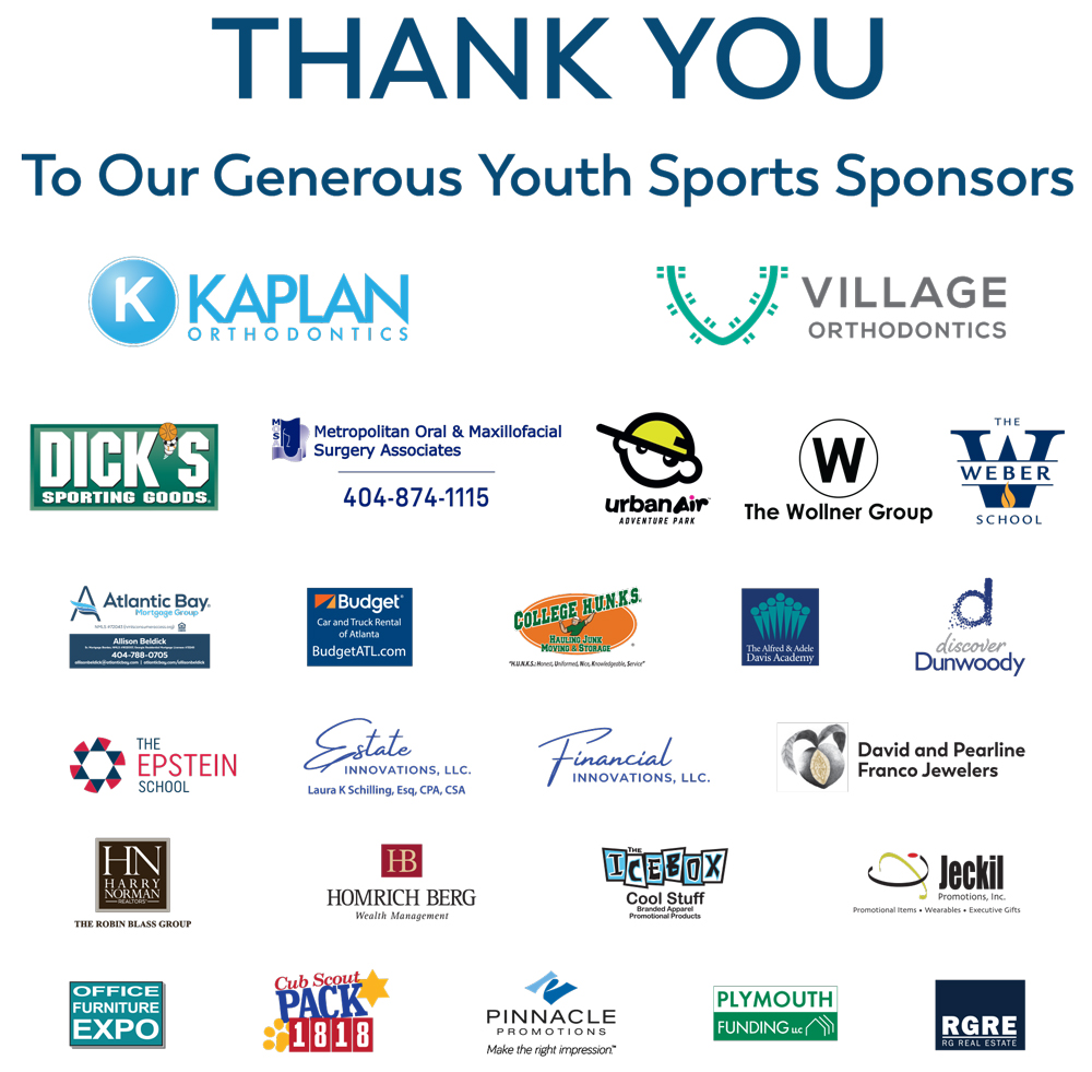 Youth Sports Sponsors