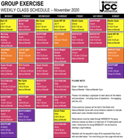 Group Fitness Schedule